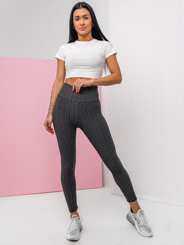 Leggings para mujer color grafito Bolf YW88024