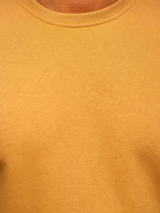 Sudadera gruesa sin capucha para hombre marrón Bolf 2001