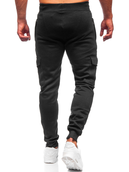 Pantalón jogger de combate para hombre negro Bolf JX326