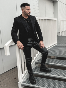 Hombre Blazer elegante Negro Bolf 1652A