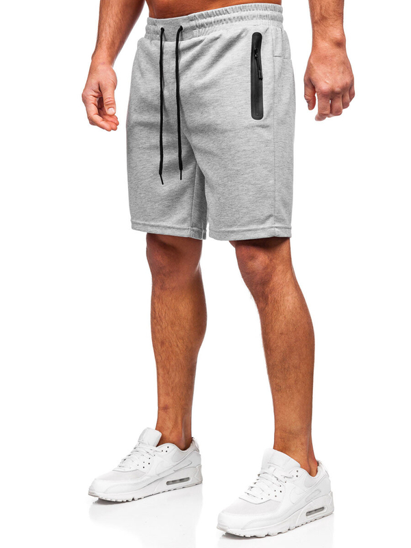 Pantalones cortos para hombre Gris Bolf 17K533
