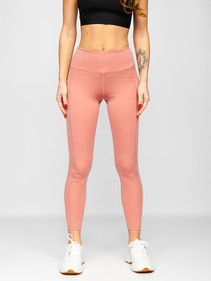 Leggings para mujer rosa claro Bolf XL002A1