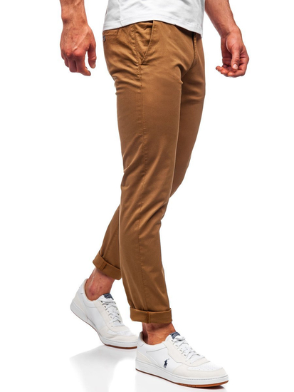 Pantalón chino para hombre color camel Bolf 1146