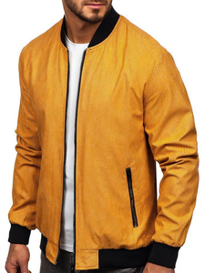 Chaqueta de entretiempo bomber para hombre camel Bolf 6115