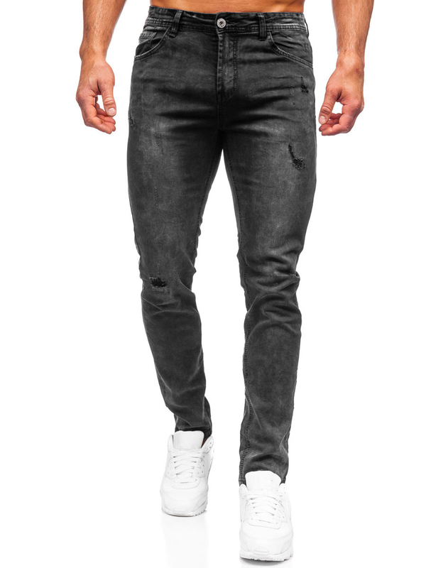 Pantalón vaquero regular fit para hombre negro Bolf K10006-2