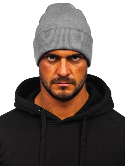 Gorro de invierno con aislamiento para hombre color gris YW09004M