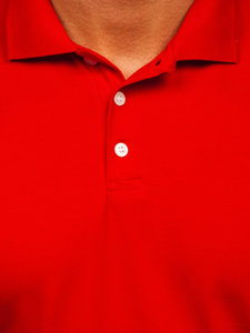 Polo rojo para hombre Bolf 0002