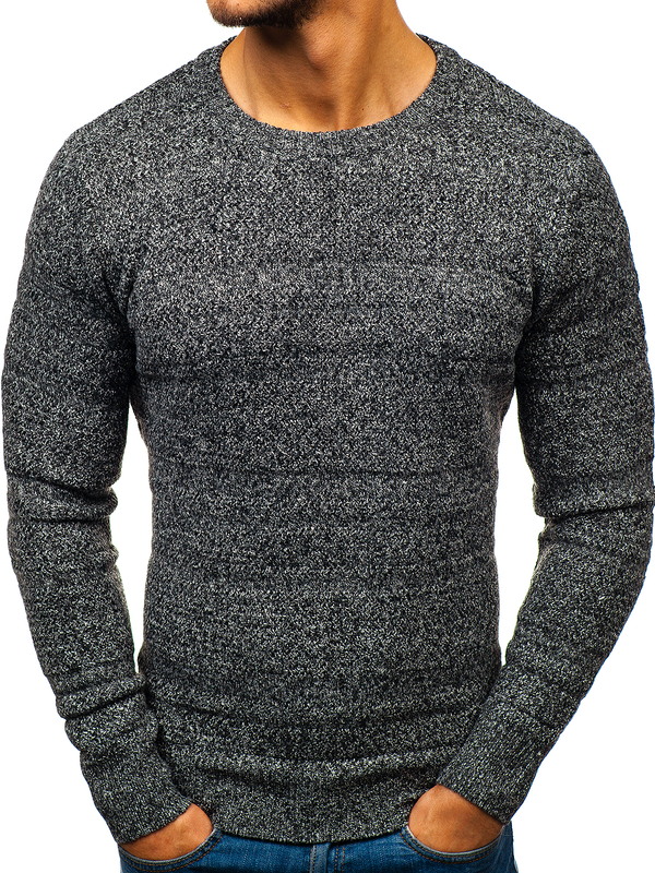 Suéter gris para hombre Bolf H1805