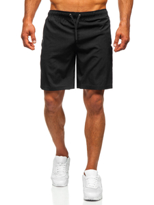 Pantalón corto de baño para hombre negro Bolf HH037A
