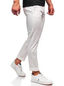 Pantalón chino para hombre blanco Bolf 1143