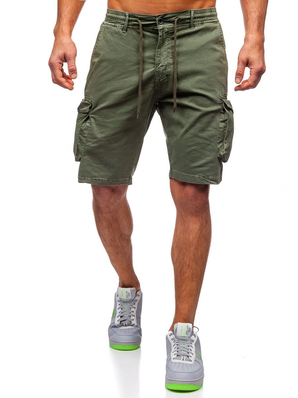Pantalón corto cargo para hombre caqui Bolf 5011