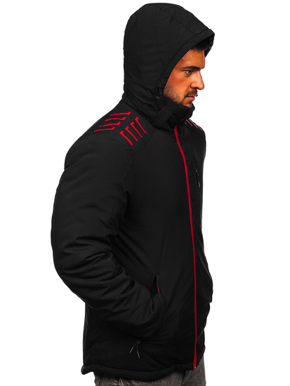 Chaqueta  de invierno para hombre negro Bolf 6580