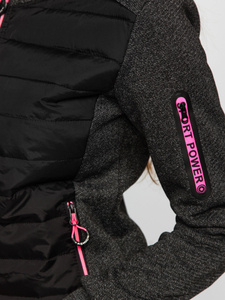 Sudadera con capucha para mujer color negro Bolf KSW4001A1