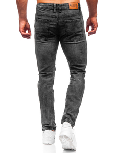 Pantalón vaquero regular fit para hombre negro Bolf K10010-2