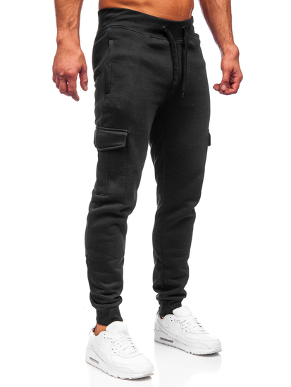 Pantalón jogger de combate para hombre negro Bolf JX326