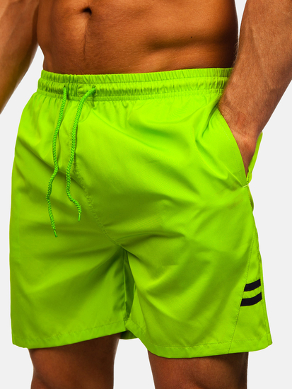 Hombre Bañador Verde-Neon Bolf QD29