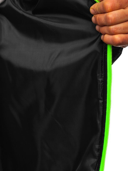 Chaqueta de entretiempo para hombre negro Bolf TY50