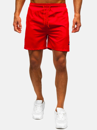 Hombre Bañador Rojo Bolf QD29
