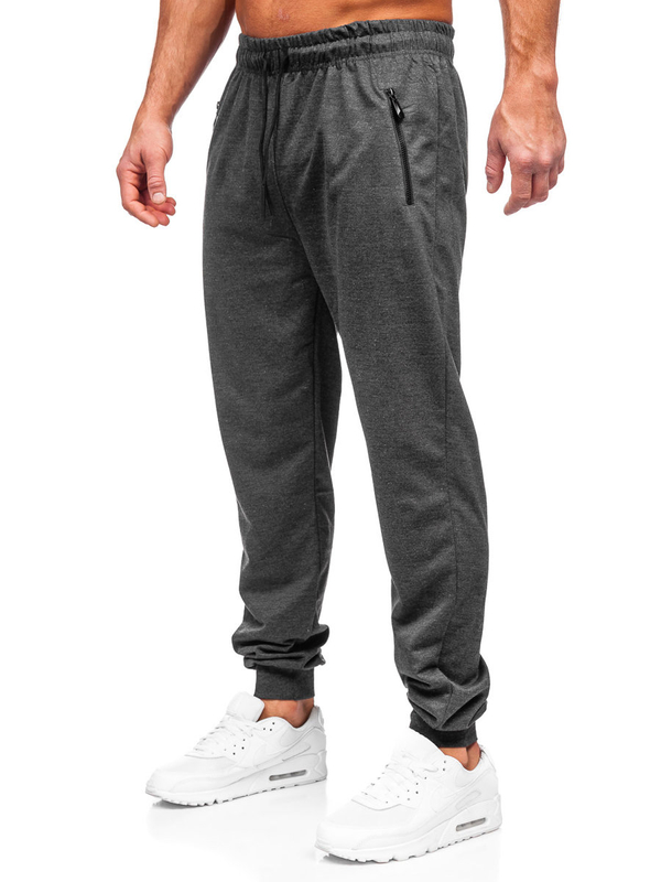 Pantalón jogger de chándal para hombre grafito Bolf JX6103
