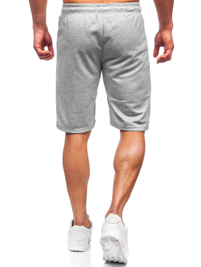 Pantalón corto deportivo para hombre color gris Bolf JX202