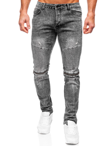 Pantalón vaquero slim fit para hombre negro Bolf MP0069N