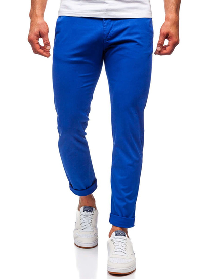 Pantalón chino para hombre color cobalto Bolf 1146