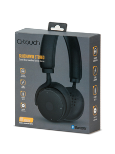 Auriculares estéreo color negro bluetooth QBM-68