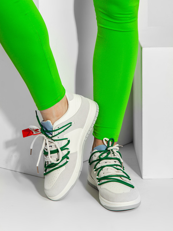 Calzado deportivo tipo sneakers para mujer verde Bolf SN1002
