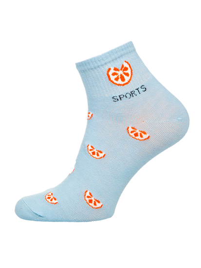 Calcetines para mujer multicolor Bolf NY0032-5P 5 PACK
