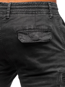Pantalón jogger cargo para hombre grafito Bolf 8983