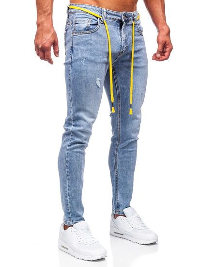 Pantalón vaquero regular fit para hombre azul Bolf KX568