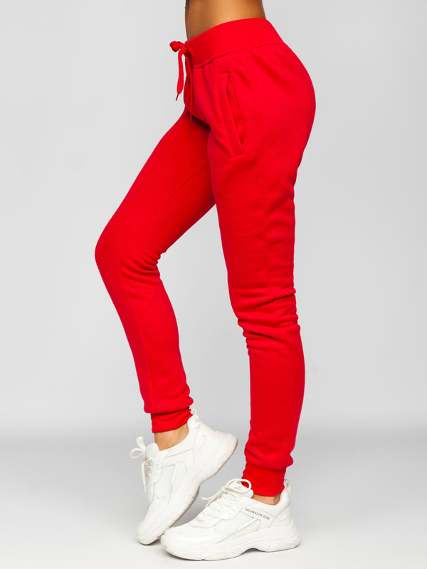 Pantalón deportivo para mujer rojo Bolf CK-01