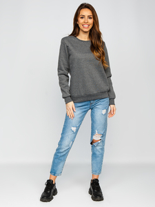 Sudadera para mujer grafito Bolf W01