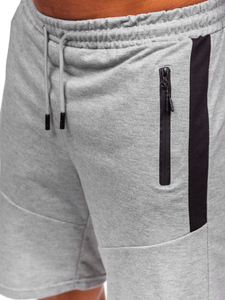 Pantalones cortos para hombre Gris Bolf 8K1500