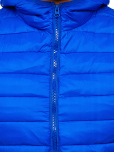 Chaleco acolchado con capucha para hombre cobalto Bolf LY36