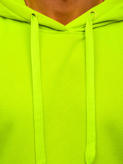 Sudadera con capucha para hombre verdeceladón claro Bolf 2009