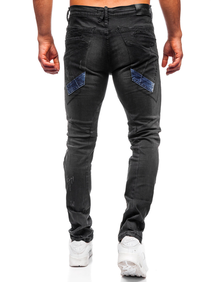 Pantalón vaquero slim fit para hombre negro Bolf MP0025N