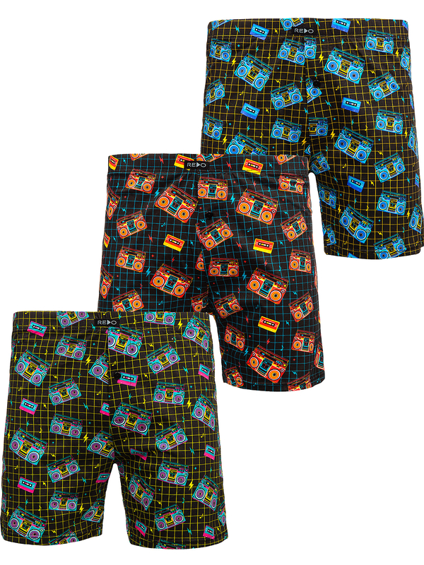 Bóxer de algodón para hombre multicolor Bolf 1BB162-3P 3 PACK