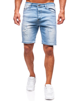 Pantalón corto vaquero azul Bolf 0468