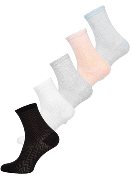 Calcetines de mujer multicolor Bolf X20328-5P 5 PACK