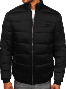 Chaqueta acolchada de invierno para hombre negro Bolf 31M5015