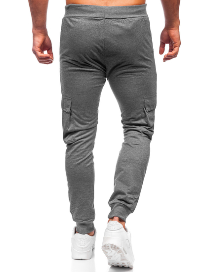 Pantalón jogger de combate para hombre grafito Bolf HW2357