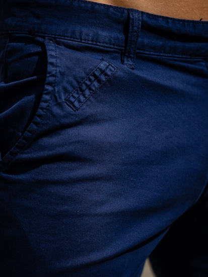 Pantalón corto para hombre color azul oscuro Bolf 1142