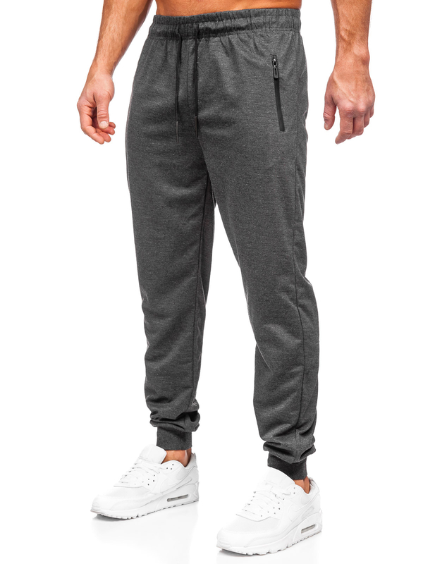 Pantalón jogger de chándal para hombre grafito Bolf JX6105