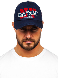Gorra azul oscuro Bolf CZ17