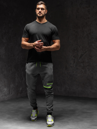 Pantalón de chándal para hombre grafito Bolf AM108A1