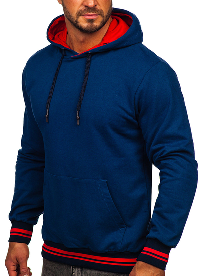 Sudadera con capucha para hombre indigo Bolf 145369
