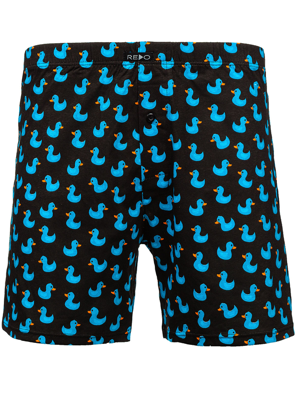 Bóxer de algodón para hombre azul Bolf 1BB151