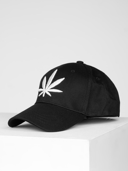 Gorra con visera negro y blanco Bolf CZ01
