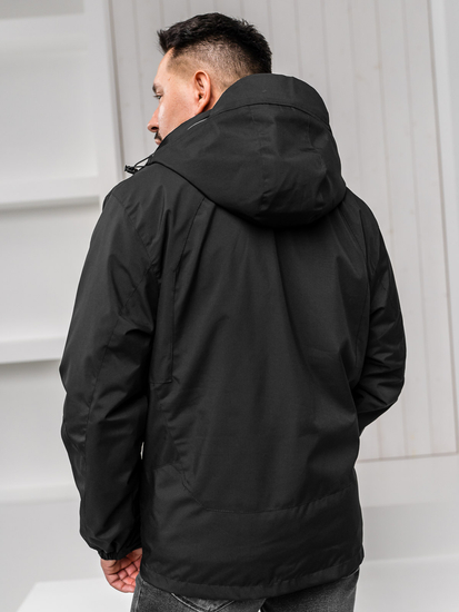 Chaqueta deportiva de invierno para hombre negro Bolf 5M3263A1